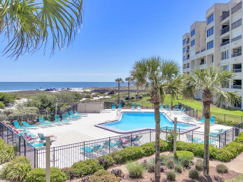 Amelia Island Oceanfront Condo เกาะอมีเลีย ภายนอก รูปภาพ